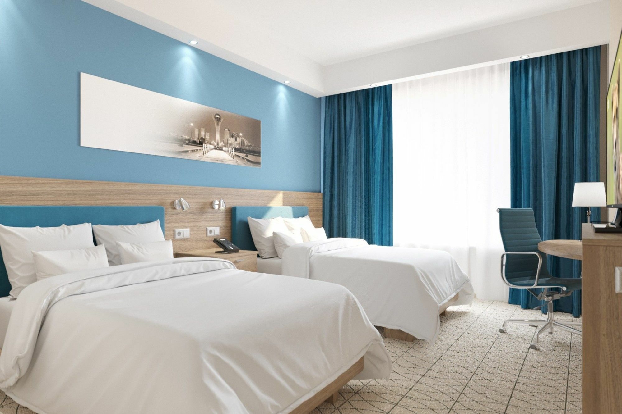 Hampton By Hilton Astana Triumphal Arch Hotel Екстериор снимка